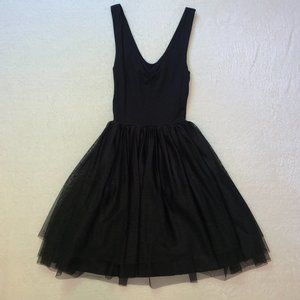 Xhilaration Black Tulle Cocktail Dress Juniors Size Small
